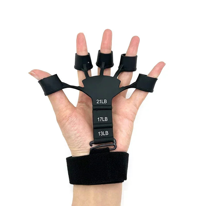 FingerGrip finger and forearm trainer